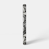 Coque Samsung Galaxy Détaillierte Schwarz-Weißer keltischer Knoten 0001 (Côté gauche)