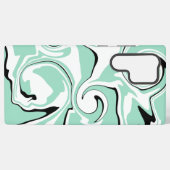 Coque Samsung Galaxy Déversement - Vert (Monnaie) (Verso Horizontal)