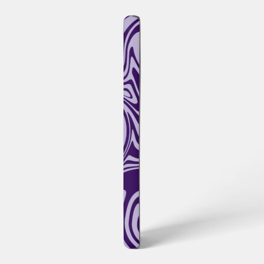 Coque Samsung Galaxy Déversement - Violet (Côté gauche)