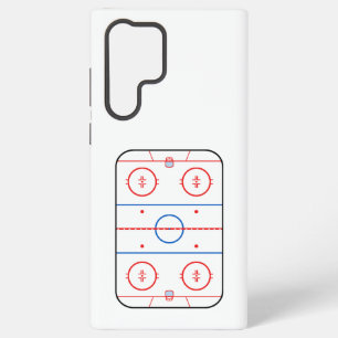 Coque Samsung Galaxy Diagramme de la patinoire Hockey Jeu Compagnon