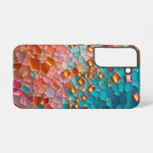 Coque Samsung Galaxy Diamond Shards World (Verso Horizontal)