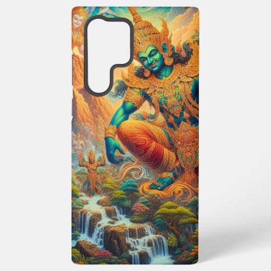 Coque Samsung Galaxy Dieu dans la Vallée Céleste (Verso)