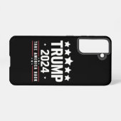 Coque Samsung Galaxy Donald Trump 2024 redonne l'élection américaine (Verso Horizontal)