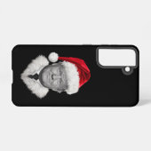 Coque Samsung Galaxy Donald Trump Christmas Funny Santa Hat Don (Verso Horizontal)