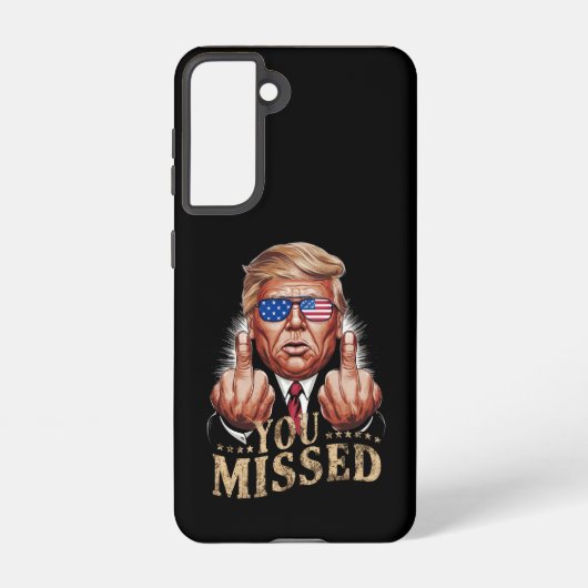 Coque Samsung Galaxy Donald Trump - L'élection américaine vous a manqué (Verso)
