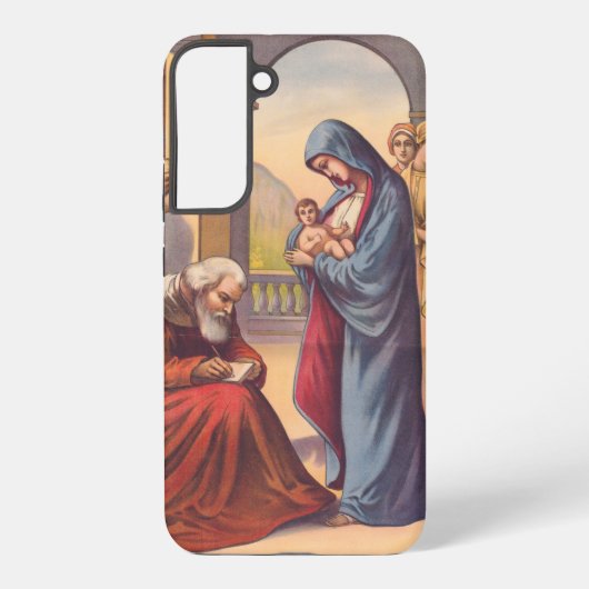 Coque Samsung Galaxy Donner le nom de Jean à l'enfant (Verso)