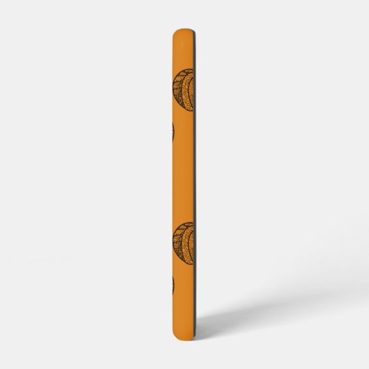 Coque Samsung Galaxy Doodles d'Halloween boho zentangles citrouille Aut (Côté gauche)