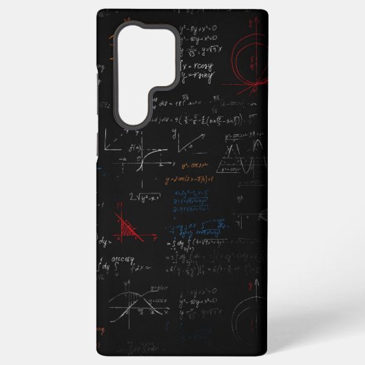 Coque Samsung Galaxy Dossier téléphonique Math (Verso)