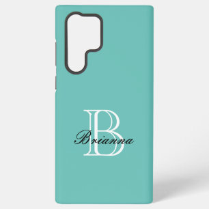 Coque Samsung Galaxy Dossier téléphonique Monogrammé Zazzle Samsung Gal