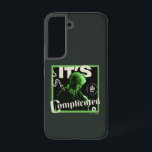 Coque Samsung Galaxy Draco Malfoy - "C'est compliqué"<br><div class="desc">Cette photo pensive de Draco Malfoy saisissant un oiseau à la main contient les mots : "C'est compliqué". IYKYK,  pauvre Draco ! Sport ce graphique sur un tee ou un sac fourre-tout ! Achetez ce design sur des produits Zazzle plus personnalisés pour le cadeau parfait.</div>