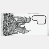 Coque Samsung Galaxy Dragon avec Zombie (Verso Horizontal)