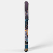 Coque Samsung Galaxy Dragon Oeil moderne Abstrait Géométrique Nom fract (Côté droit)