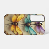 Coque Samsung Galaxy Dragonflies de Steampunk (Verso Horizontal)