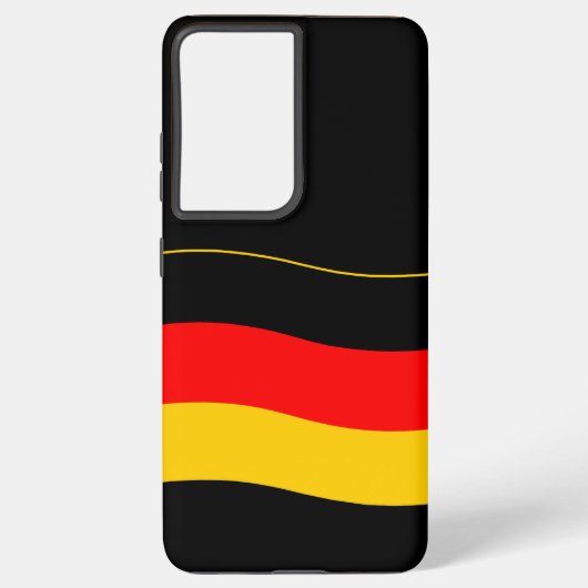 Coque Samsung Galaxy Drapeau allemand (Verso)