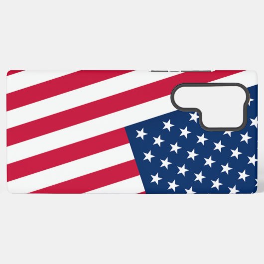 Coque Samsung Galaxy Drapeau américain (Verso Horizontal)