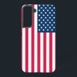 Coque Samsung Galaxy Drapeau américain<br><div class="desc">Protégez votre téléphone Samsung Galaxy avec style grâce à ce coque USA Flag qui présente le design emblématique des étoiles et des rayures rouges, blanches et bleues. Ce coque durable offre une protection fiable contre les rayures, les gouttes et l'usure quotidienne tout en mettant en valeur votre fierté américaine. Conçu...</div>