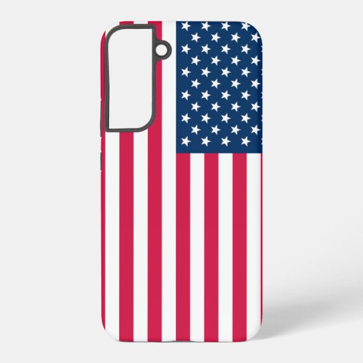 Coque Samsung Galaxy Drapeau américain (Verso)