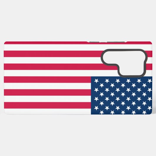 Coque Samsung Galaxy Drapeau américain (Verso Horizontal)