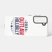 Coque Samsung Galaxy Drapeau américain de Trump Vance 2024 (Verso Horizontal)