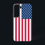 Coque Samsung Galaxy Drapeau américain - États-Unis d'Amérique - États-<br><div class="desc">USA - Etats-Unis d'Amérique - Drapeau - Patriotique - Fête de l'Indépendance - 4 juillet - Personnalisable - Choisissez / Ajoutez votre texte unique / Couleur / Image - Faites votre cadeau spécial - Redimensionnez et déplacez ou supprimez et ajoutez des éléments / image avec outil de personnalisation. Vous pouvez...</div>