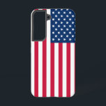 Coque Samsung Galaxy Drapeau américain Patriotique<br><div class="desc">USA Drapeau Samsung Galaxy Coques ou coques iphone - Etats-Unis d'Amérique - Drapeau - Patriotique - Jour de l'Indépendance - 4 juillet - Personnalisable - Choisissez / Ajoutez votre texte / Couleur / Image unique - Faites votre cadeau spécial - Redimensionnez et déplacez ou ajoutez des éléments / image avec...</div>