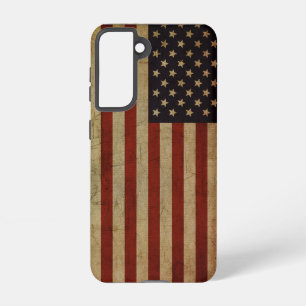 Coque Samsung Galaxy Drapeau américain vintage Grunge