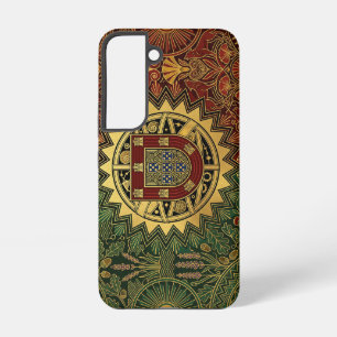 Coque Samsung Galaxy Drapeau Art Déco du patrimoine Portugal Concep