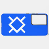 Coque Samsung Galaxy Drapeau de la Cheyenne du Nord (Côté gauche)