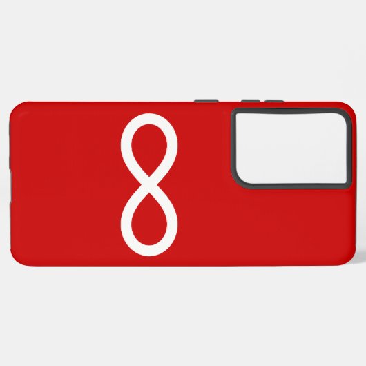 Coque Samsung Galaxy Drapeau des Métis (Verso Horizontal)