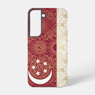 Coque Samsung Galaxy Drapeau du patrimoine Art Déco Singapour Conce