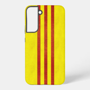 Coque Samsung Galaxy Drapeau grunge léger du Sud-Vietnam