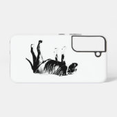 Coque Samsung Galaxy Drapeau net, écran stable (Verso Horizontal)