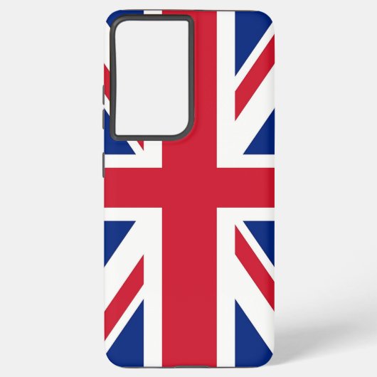 Coque Samsung Galaxy Drapeau Samsung Galaxy S21 Plus Coque Royaume-Uni (Verso)