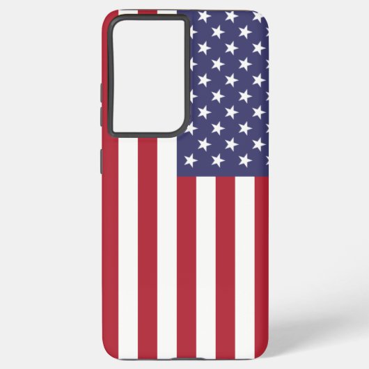 Coque Samsung Galaxy Drapeau Samsung Galaxy S21 Ultra Coque des États-U (Verso)