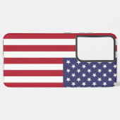 Coque Samsung Galaxy Drapeau Samsung Galaxy S21 Ultra Coque des États-U (Côté gauche)