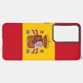 Coque Samsung Galaxy Drapeau Samsung Galaxy S21 Ultra Coque Espagne (Côté gauche)
