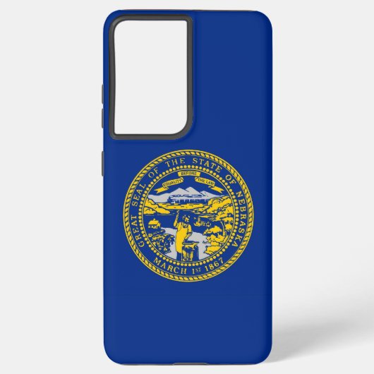 Coque Samsung Galaxy Drapeau Samsung Galaxy S21 Ultra Coque Nebraska (Verso)