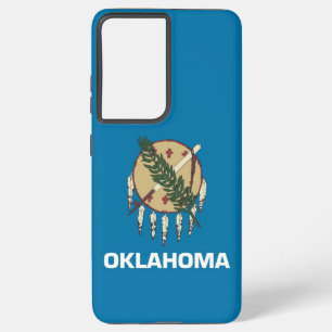 Coque Samsung Galaxy Drapeau Samsung Galaxy S21 Ultra Coque Oklahoma