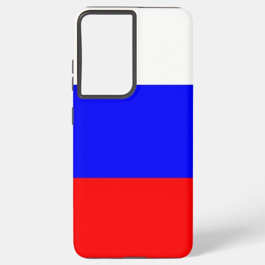 Coque Samsung Galaxy Drapeau Samsung Galaxy S21 Ultra Coque Russie (Verso)