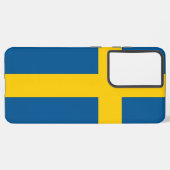 Coque Samsung Galaxy Drapeau Samsung Galaxy S21 Ultra Coque Suède (Côté gauche)