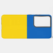 Coque Samsung Galaxy Drapeau Samsung Galaxy S21 Ultra Coque Ukraine (Côté gauche)