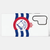 Coque Samsung Galaxy Drapeau Samsung Galaxy S22 Ultra Coque de Cincinna (Verso Horizontal)
