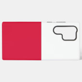 Coque Samsung Galaxy Drapeau Samsung Galaxy S22 Ultra Coque Pologne (Verso Horizontal)