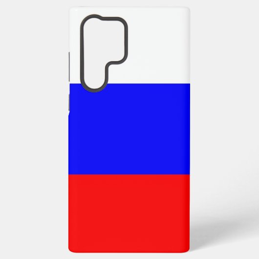 Coque Samsung Galaxy Drapeau Samsung Galaxy S22 Ultra Coque Russie (Verso)