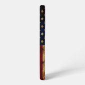 Coque Samsung Galaxy Drapeau USA / Grunged (Côté gauche)