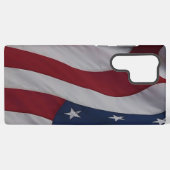 Coque Samsung Galaxy Drapeau USA Waving Fabric (Verso Horizontal)