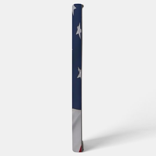 Coque Samsung Galaxy Drapeau USA Waving Fabric (Côté gauche)