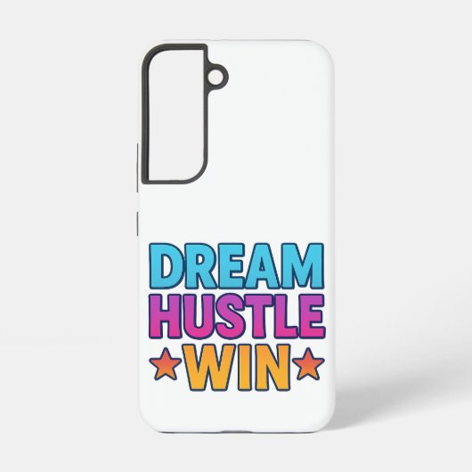 Coque Samsung Galaxy Dream Hustle Win - Coque Galaxy S22 (Verso)