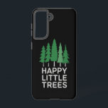 Coque Samsung Galaxy Drôle Joyeux Petits Arbres Cadeaux Camping<br><div class="desc">Drôle Joyeux Petits Arbres Cadeaux Camping</div>