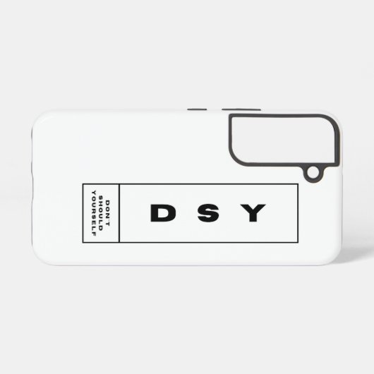 COQUE SAMSUNG GALAXY DSY LOGO ONE (Verso Horizontal)